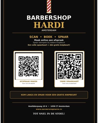 QR Onme spaar barbershop hardi 2